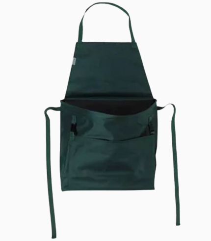 Tablier de jardinier avec poche rabattable